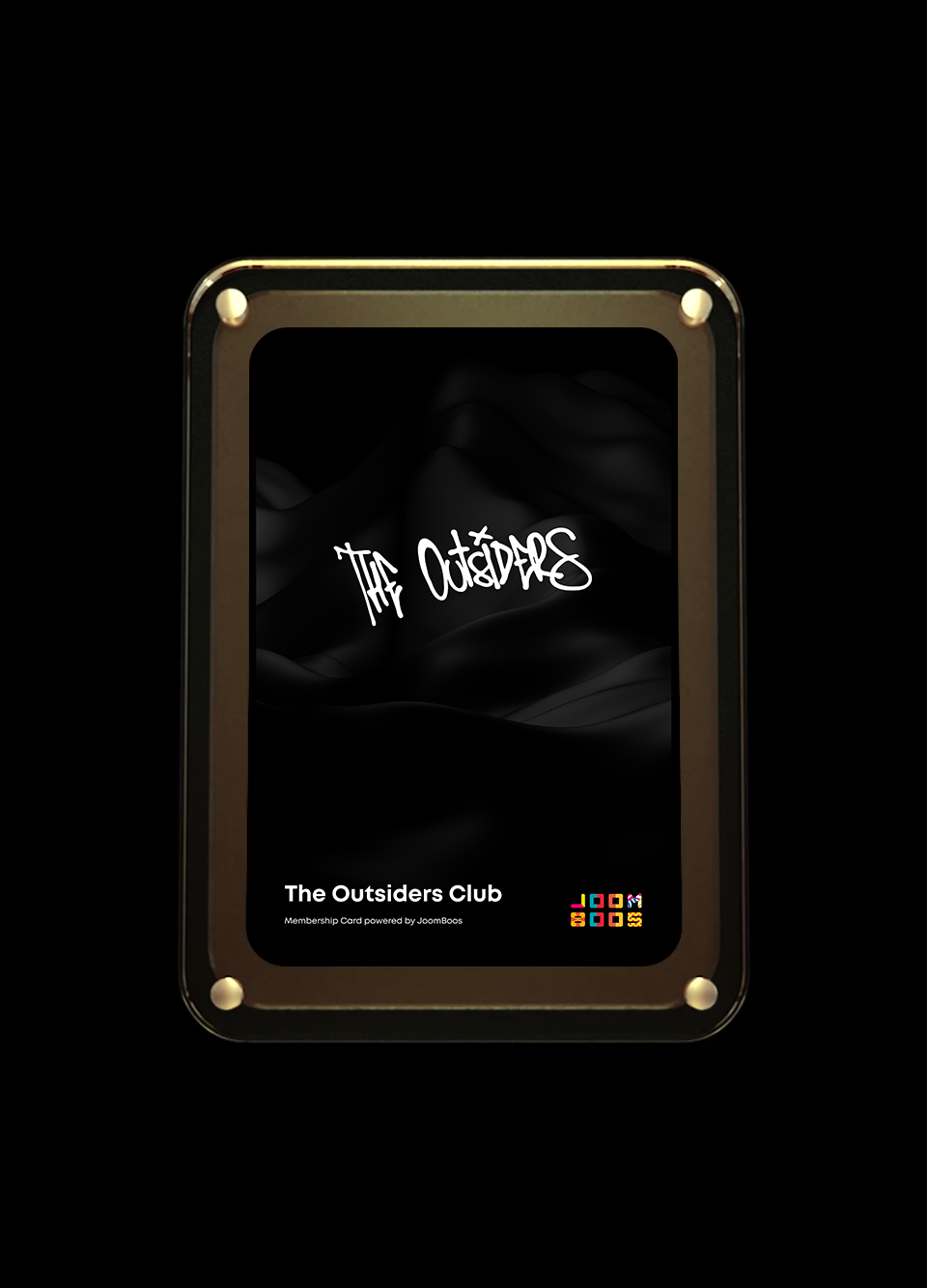 The Outsiders NFT card - Gold