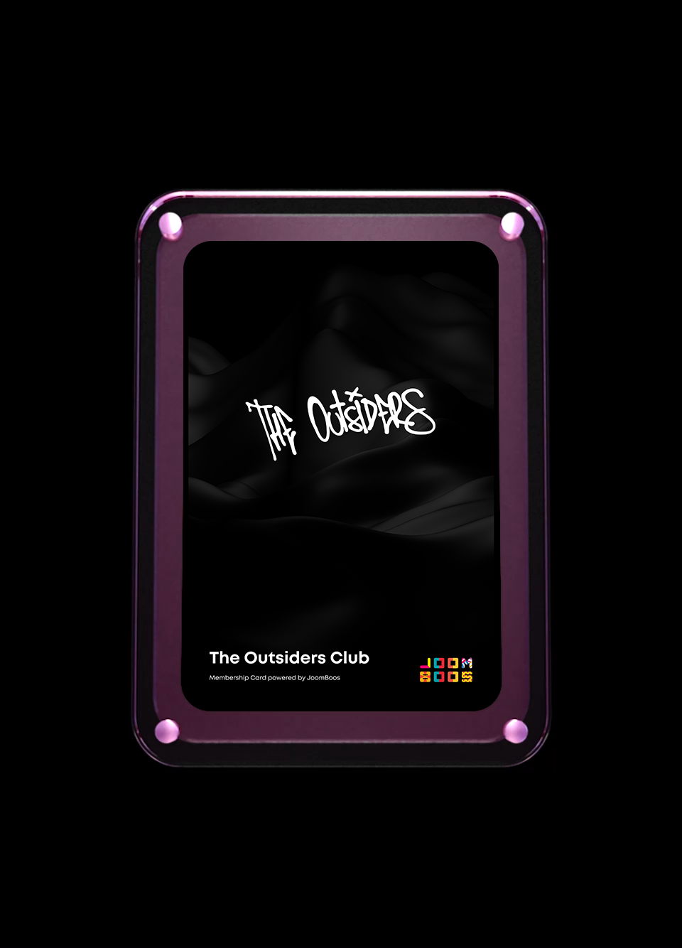 The Outsiders NFT card - Pink