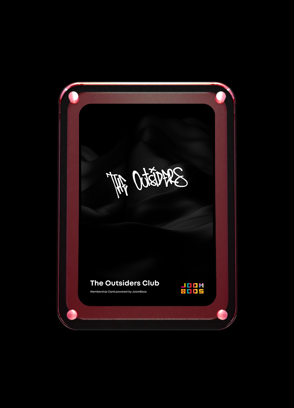 The Outsiders NFT card - Red